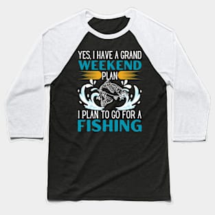 fishing Baseball T-Shirt